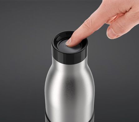 Tefal Термобутылка Bludrop soft touch, 500мл, нержавеющая сталь, графит N3110510 фото