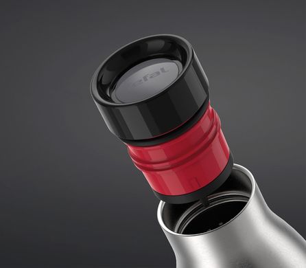 Tefal Термопляшка Bludrop soft touch, 500мл, нержавіюча сталь, графітовий N3110510 фото