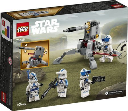 Конструктор LEGO Star Wars TM Боевой отряд бойцов-клонов 501-го легиона 75345 фото