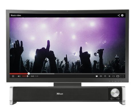Акустична система (Звукова панель) Trust Asto for PC & TV USB Black 21046_TRUST фото