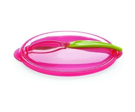 Nuvita Набор для кормления дорожный 6м+ (розовый) NV1421Pink фото