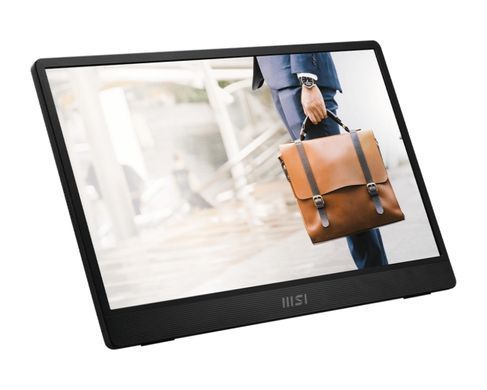 MSI Монітор портативний 15.6" PRO MP161-E2U mHDMI, 2xUSB-C, MM, IPS, Cover 9S6-3PB70H-045 фото