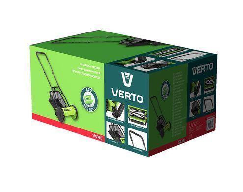Verto Газонокосилка ручная 30см 16л 12-45мм 7кг 15G350 фото