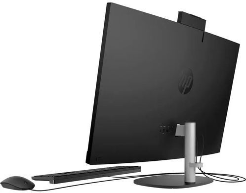 HP Комп'ютер персональний моноблок All-in-One 27" FHD IPS AG, AMD R3-7320U, 8GB, F512GB, UMA, WiFi, кл+м, DOS, чорний A45DYEA фото