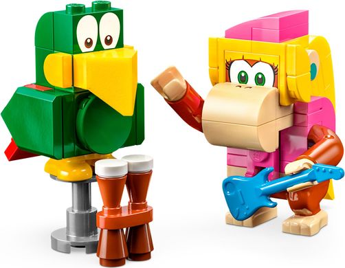 LEGO Конструктор Super Mario Імпровізація в джунглях Діксі Конґ. Додатковий набір 71421 фото