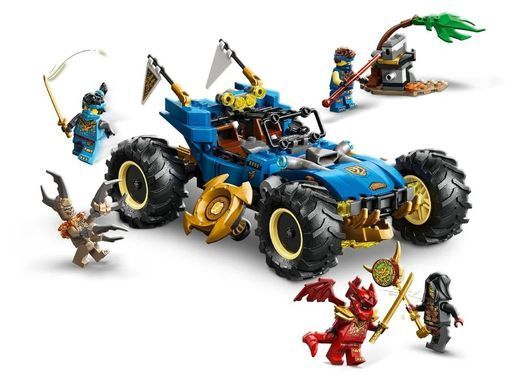 LEGO Конструктор LEGO Ninjago Автомобіль-трансформер Джея 71856 фото