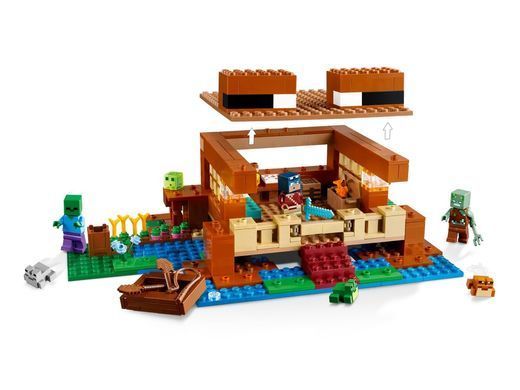 LEGO Конструктор Minecraft Будинок у формі жаби 21256 фото