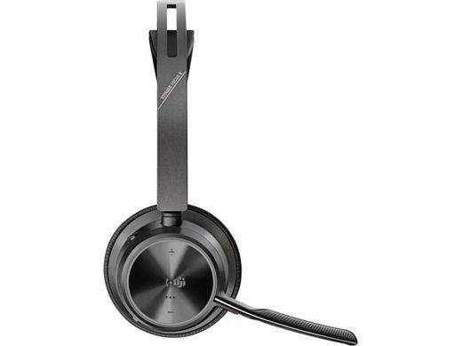 Poly Гарнитура компьютерная стерео On-ear Voyager Focus 2-M с подставкой для зарядки, USB-A, Bluetooth, однонаправленный, ANC, Acoustic fence, сертификат Microsoft Teams, черный 77Y87AA фото