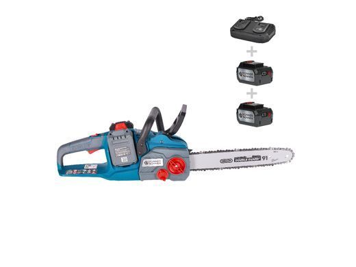 K&ouml;nner & S&ouml;hnen Пила цепная аккумуляторная Konner&Sohnen KS CS40V-14 40В(20+20В) акб 2x4А&middot;час 35см 3.7кг KSCS40V-14SET фото