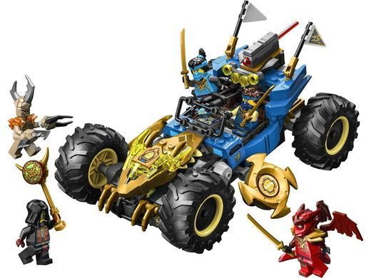 LEGO Конструктор LEGO Ninjago Автомобіль-трансформер Джея 71856 фото