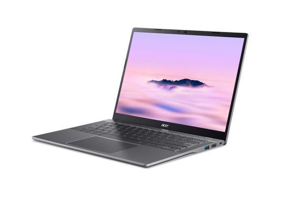 Acer Ноутбук Chromebook Plus CB514-5HT 14" WUXGA IPS Touch, Intel i5-1334U, 16GB, F512GB, UMA, ChromeOS, серый NX.J5ZEU.003 фото