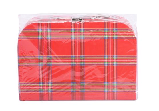 Набір ігрових валіз 2 шт. goki Червоні в смужку 60103G фото