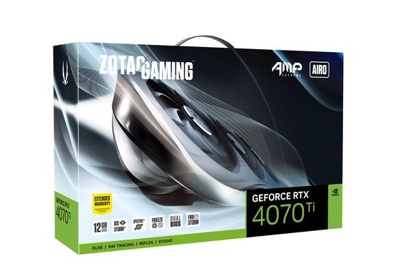 Zotac Відеокарта GeForce RTX 4070 Ti 12GB GDDR6X AMP Extreme AIRO ZT-D40710B-10P фото