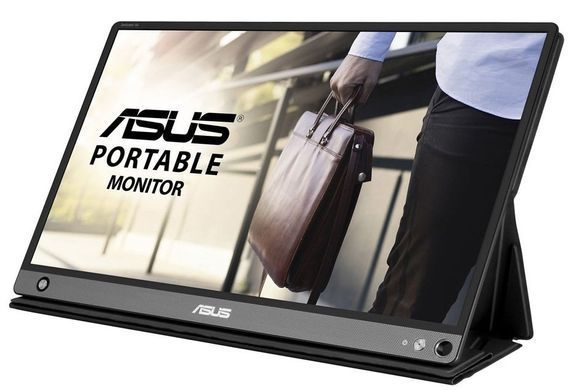 ASUS Монитор портативный 15.6" ZenScreen GO MB16AHP mHDMI, USB-C, MM, IPS, 7800mAh, Cover 90LM04T0-B01170 фото
