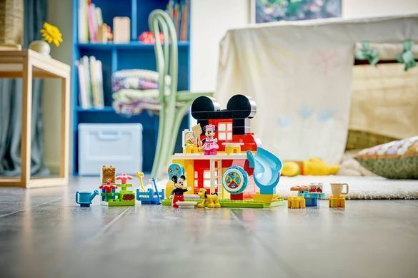 LEGO Конструктор LEGO DUPLO Disney Міккі Маус: Клубний будинок з Мінні та Плуто 10465 фото