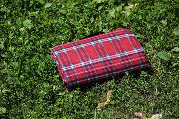 ARDESTO Плед Picnic 130х170см, 100% полиэстер, клетка красный