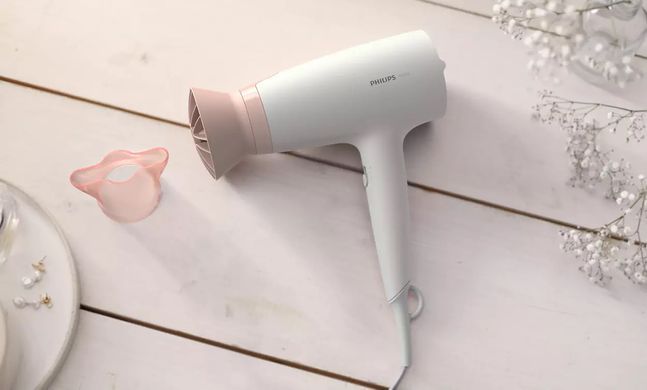 Philips Фен 3000 Series, 1600Вт, 3 режими, хол. обдув, білий BHD300/10 фото