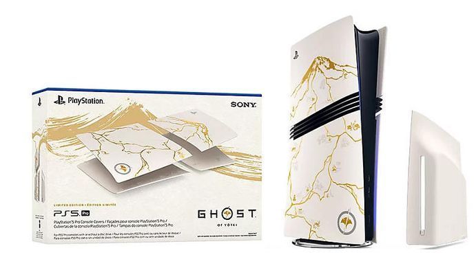 PlayStation Console Cover 5 Pro (Ghost of Yotei Limited Edition) 1000048194 фото