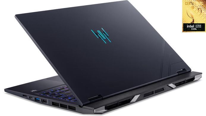 Acer Ноутбук Predator Helios Neo 14 PHN14-71 14.5" WQXGA IPS, Intel U9-285H, 32GB, F1TB, NVD5070-8, Lin, чорний NH.QUZEU.004 фото