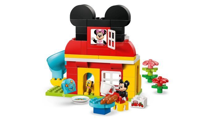 LEGO Конструктор LEGO DUPLO Disney Міккі Маус: Клубний будинок з Мінні та Плуто 10465 фото