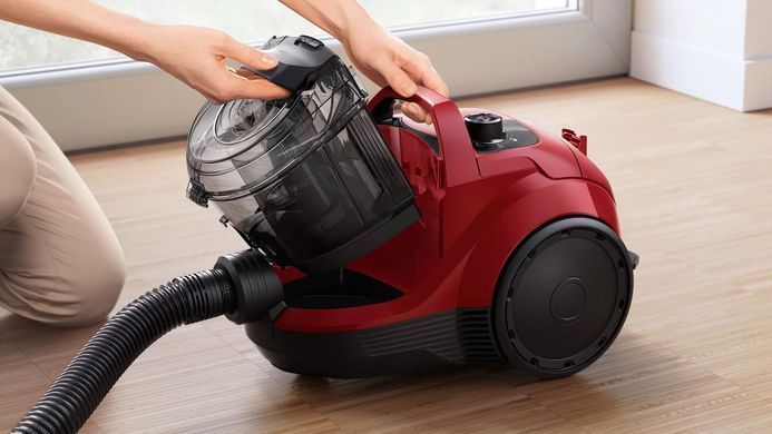Bosch Пылесос контейнерный, 550Вт красный BGC21X350 фото