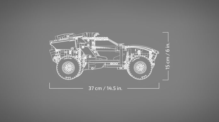 LEGO Конструктор Technic Audi RS Q e-tron 42160 фото