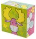 Кубики дерев'яні goki Мої друзі Susibelle 4 - магазин Coolbaba Toys