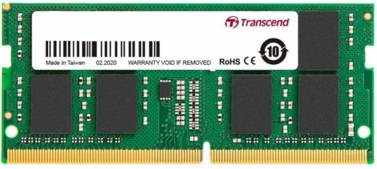 Transcend Пам'ять ноутбука DDR4 16GB 3200 JM3200HSE-16G фото