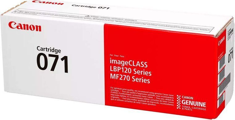 Canon Картридж 071 MF272dw/275dw/LBP122dw Black (1200 стор.) 5645C002 фото