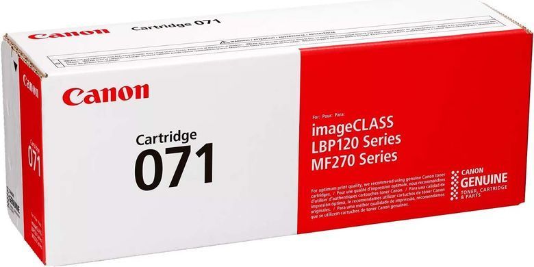 Canon Картридж 071 MF272dw/275dw/LBP122dw Black (1200 стор.) 5645C002 фото