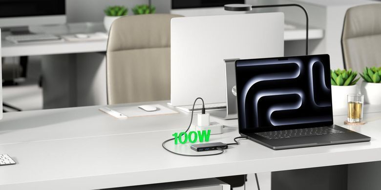Belkin Хаб USB-C 7в1 Multiport Dock 100Вт AVC023HQSGY фото