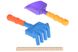 Набір для гри з піском Same Toy із Повітряною вертушкою (синє відро) 8 од. 3 - магазин Coolbaba Toys