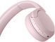 Sony Наушники On-ear WH-CH520 BT 5.2, SBC, AAC, Wireless, Mic, Розовый 6 - магазин Coolbaba Toys