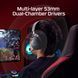 HyperX Гарнітура ігрова Cloud Alpha 2 WL/BT/mini-jack/USB-A/USB-C, 0.5м/1.5м, чорний 4 - магазин Coolbaba Toys