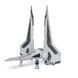 Star Wars Игровая коллекционная фигурка Medium Vehicle Транспорт и фигурка Kom'rk-Class Mandalorian Starfighter 12.5см 1 - магазин Coolbaba Toys