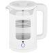 ARDESTO Електрочайник Ardesto EKL-T31GW 1.5л, 1350Вт, скло+пластик, білий 3 - магазин Coolbaba Toys