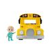 Ігровий набір CoComelon Feature Vehicle Жовтий Шкільний Автобус зі звуком 33 - магазин Coolbaba Toys
