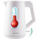 Gorenje Електрочайник 1.7л, Strix контроль, білий матовий 4 - магазин Coolbaba Toys