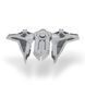 Star Wars Игровая коллекционная фигурка Medium Vehicle Транспорт и фигурка Kom'rk-Class Mandalorian Starfighter 12.5см 5 - магазин Coolbaba Toys
