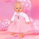 Одежда для куклы BABY BORN - ПЛАТЬЕ С ЗАЙКОЙ (43 cm) 3 - магазин Coolbaba Toys