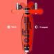 Самокат MICRO серии "Maxi Deluxe Glow LED" - КРАСНАЯ АУРА (до 50 kg, 3-х колесный, свет) 8 - магазин Coolbaba Toys