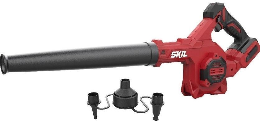Skil Воздуходувка аккумуляторная 3161 CB Compact 20В акб 1х2.5А&middot;ч 300км/ч 3 насадки 1.2кг VA1E3161CB+BC1E3110AA фото