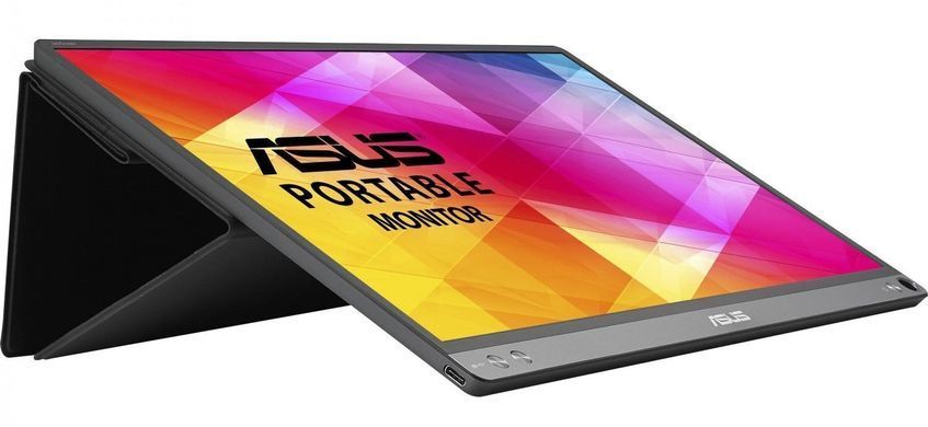 ASUS Монитор портативный 15.6" ZenScreen GO MB16AHP mHDMI, USB-C, MM, IPS, 7800mAh, Cover 90LM04T0-B01170 фото