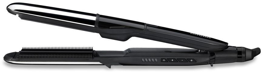 BaByliss Випрямляч, 67Вт, темп.режимів-5, 150-235С, кераміка, чорний ST496E фото