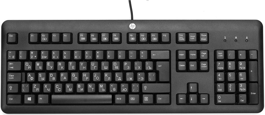 Клавіатура HP USB Black QY776AA фото