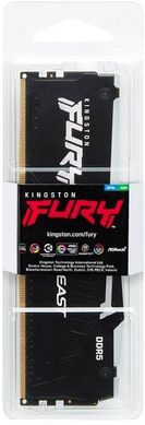 Пам'ять ПК Kingston DDR5 16GB 5200 Beast Black RGB KF552C40BBA-16 фото