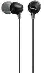 Навушники SONY MDR-EX15LP In-ear Чорний MDREX15LPB.AE фото