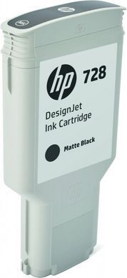 HP Картридж HP No.728 DesignJet T730/T830 Matte Black 300 ml F9J68A фото