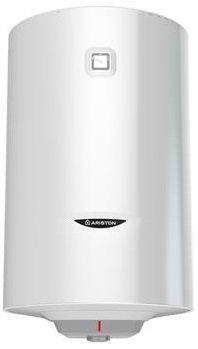 Ariston Водонагрівач електр. круглий PRO1 VTS, 100л, 1,8кВт, непрямий нагрів, мех. кер-ння, з лівого боку C, Італія, білий
