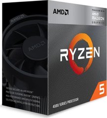 AMD Центральний процесор Ryzen 5 4600G 6C/12T 3.7/4.2GHz Boost 8Mb Radeon Graphics AM4 65W Wraith Stealth cooler Box 100-100000147BOX фото